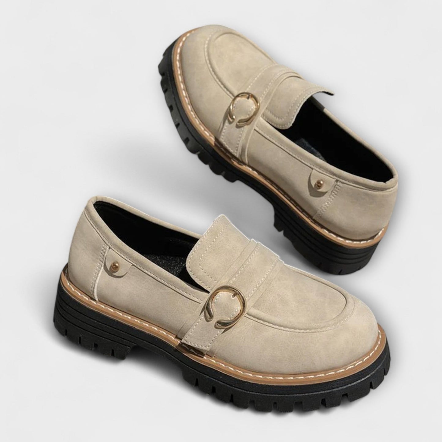Lora | Mocassini Casual con Punta Rotonda