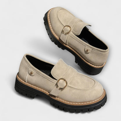 Lora | Mocassini Casual con Punta Rotonda