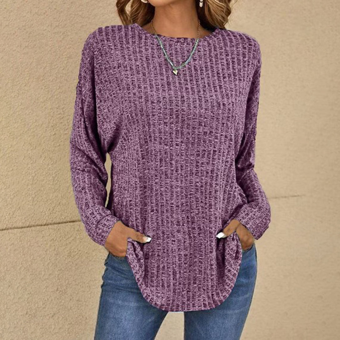 Ami™ | Top elegante con maniche lunghe