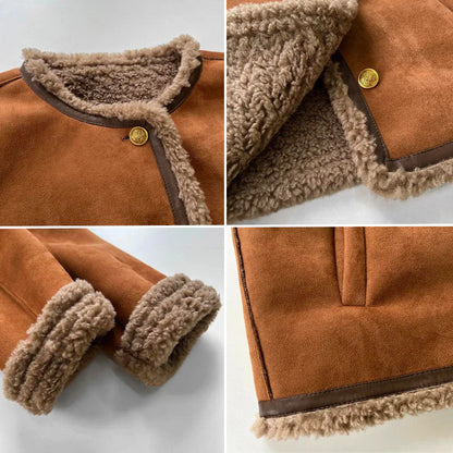 ADDISON – GIACCA CHIC IN FINTA SHEARLING