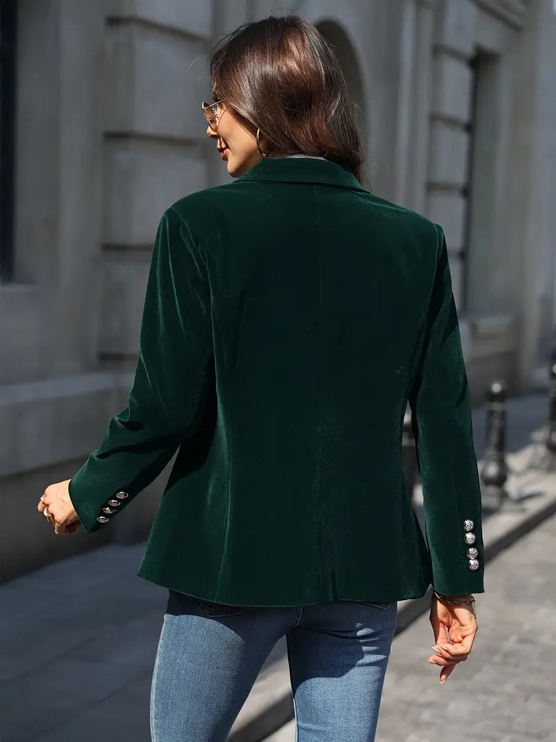 Keet™ | Elegante Blazer in Velluto