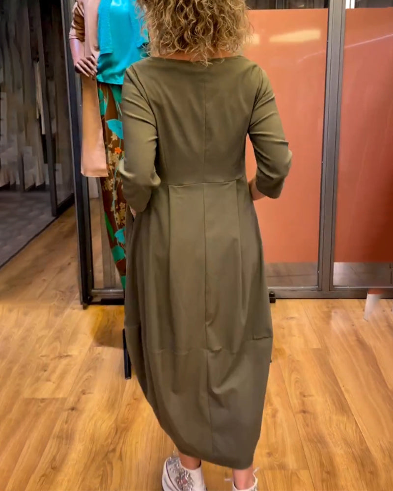 EVAGELINE – ABITO LOOSE-FIT ELEGANTE