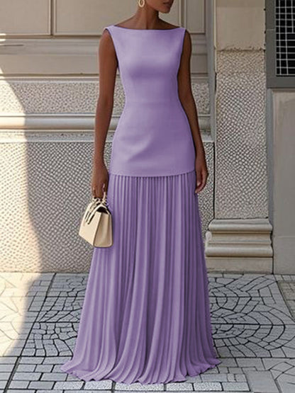 JULIET – ELEGANZA SENZA TEMPO ABITO MAXI SENZA MANICHE