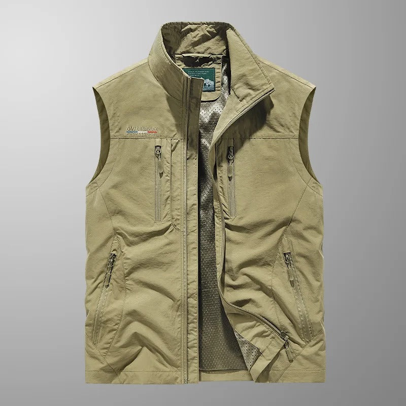 Finn™ | Gilet cargo traspirante con più tasche