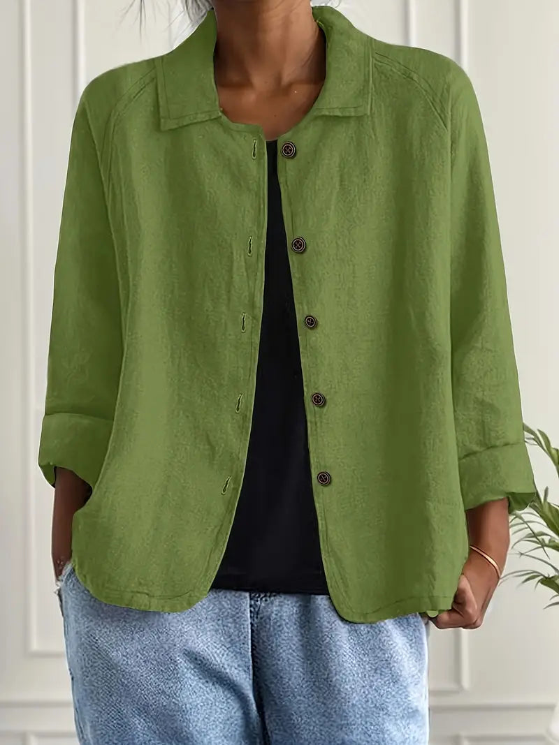 KENDRA – BLOUSE-CASUAL CON CHIUSURA A BOTTONI