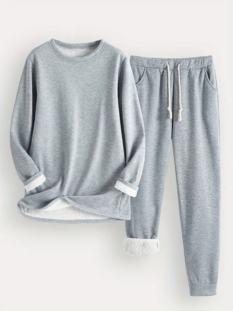 RILEY – COMODO SET DA LOUNGE IN FLEECE