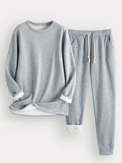 RILEY – COMODO SET DA LOUNGE IN FLEECE