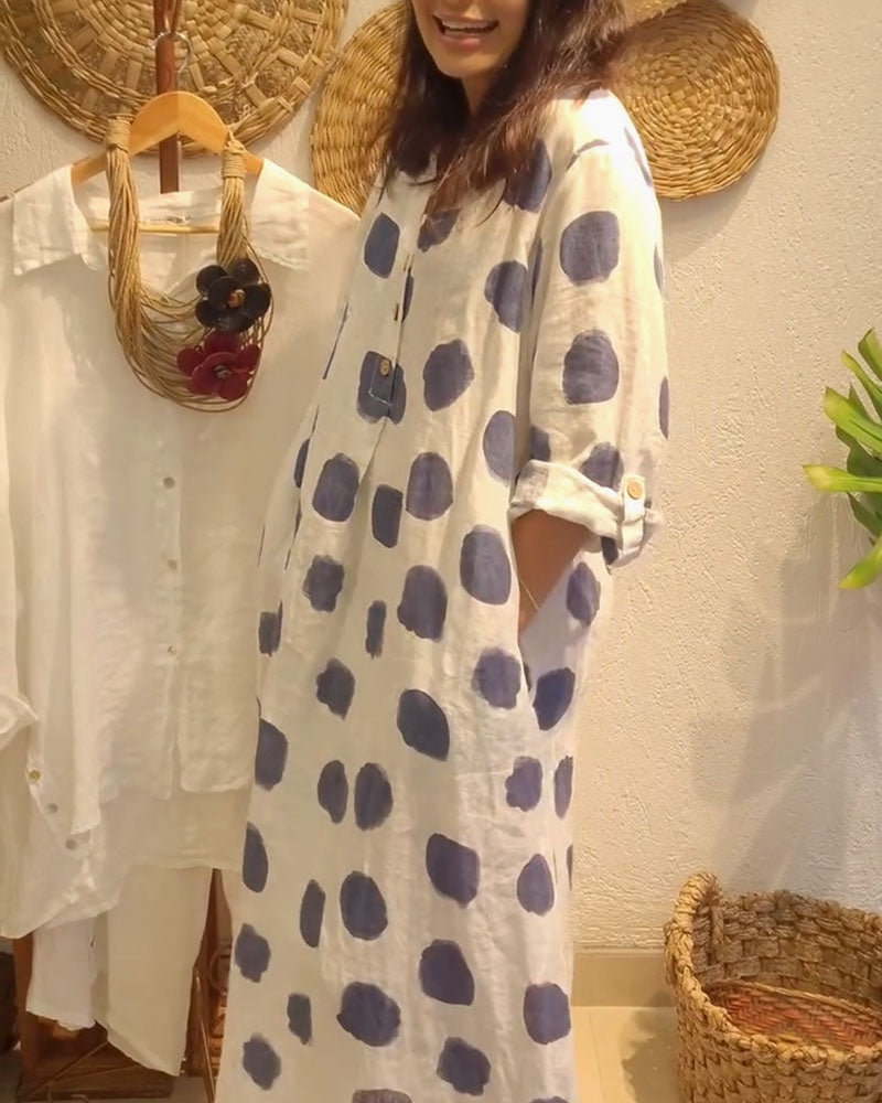 Neeltje™ | Abito casual a pois