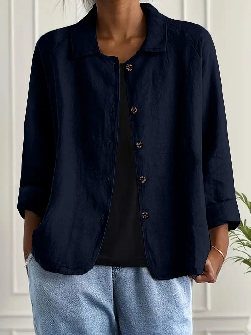 KENDRA – BLOUSE-CASUAL CON CHIUSURA A BOTTONI