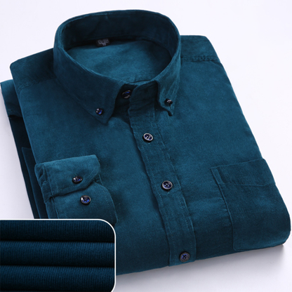 Emanuel™ | Camicia in Velluto a Coste