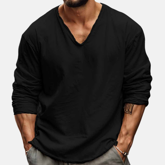 Tijn™ | Camicia casual con maniche lunghe