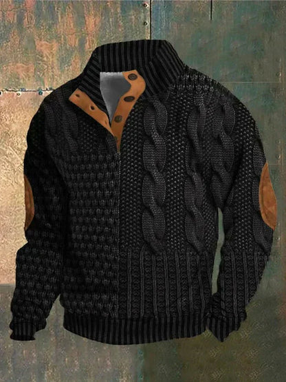 Heiko | Maglione riscaldante stampato