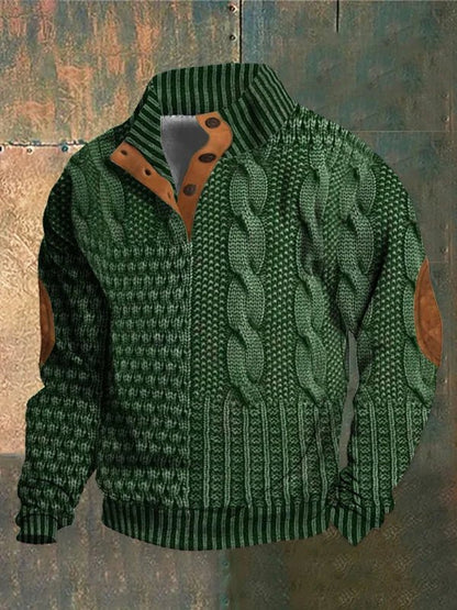 Heiko | Maglione riscaldante stampato