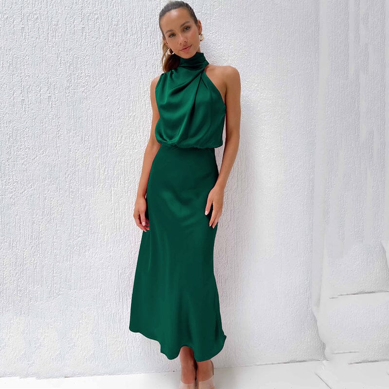 Cedra™ | Elegante Abito in Seta