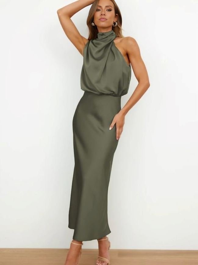 Cedra™ | Elegante Abito in Seta