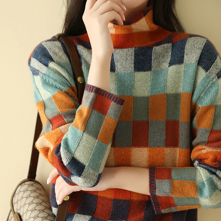 Julia™ | Maglione con motivo patchwork