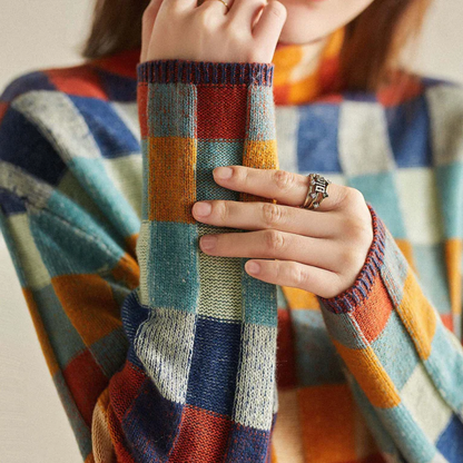 Julia™ | Maglione con motivo patchwork