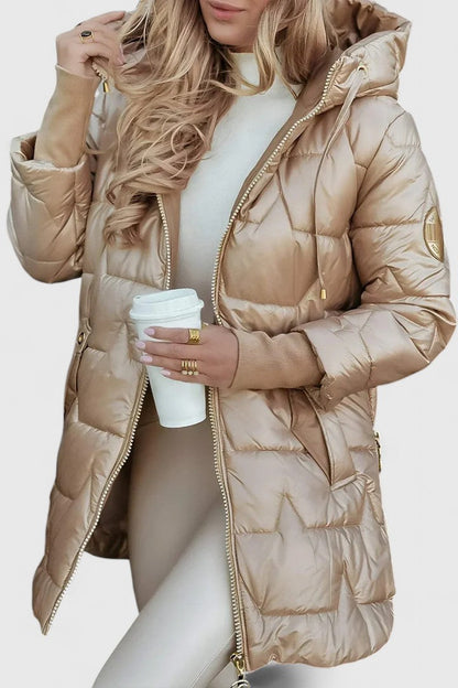 FRANCINE – GIACCA CON CAPPUCCIO CALDA E ACCOGLIENTE