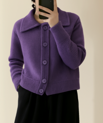 HARPER – CARDIGAN CON BOTTONI STATEMENT
