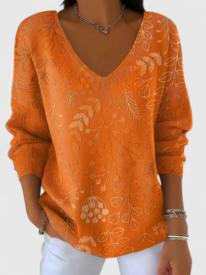 ISOLDE – MAGLIONE RELAX V-NECK