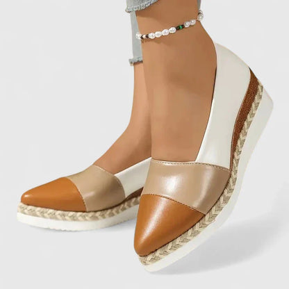 JANINE – WEDGE ESPADRILLE METALLIZZATA