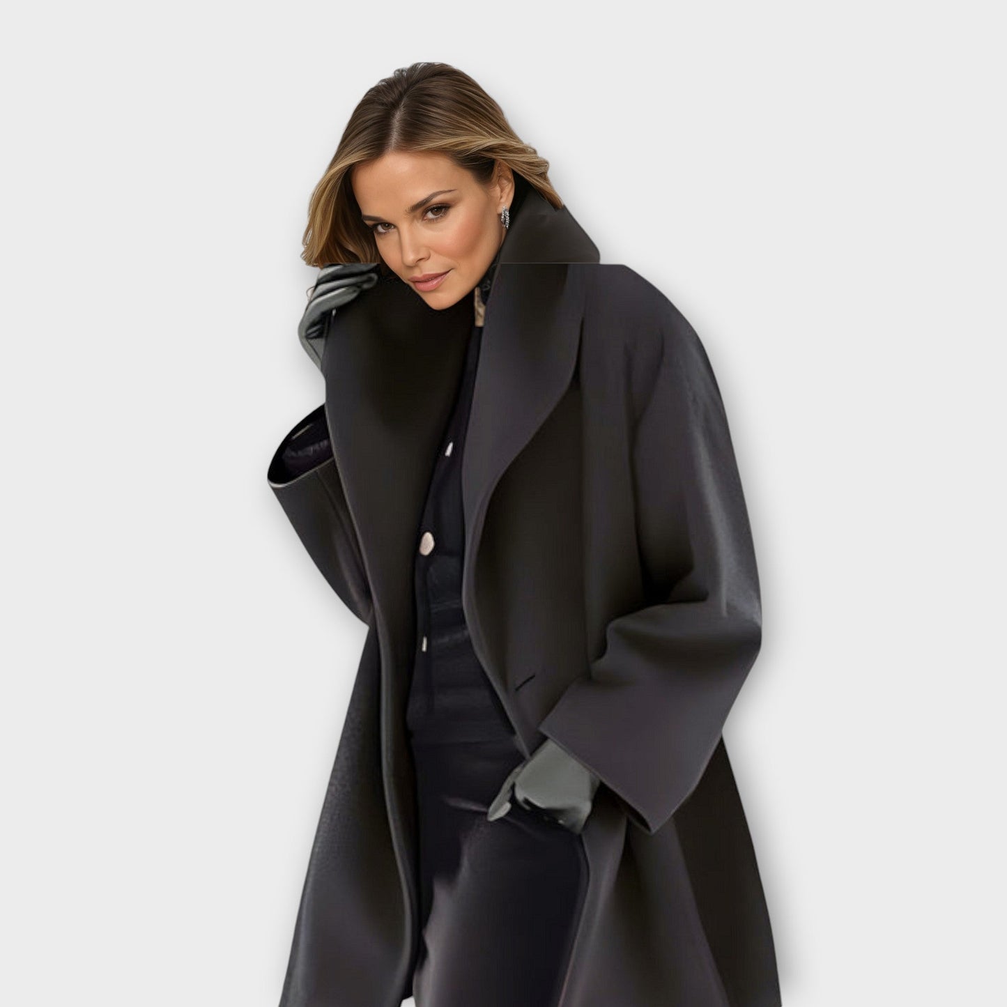 Emma | Cappotto in Lana Premium Antivento