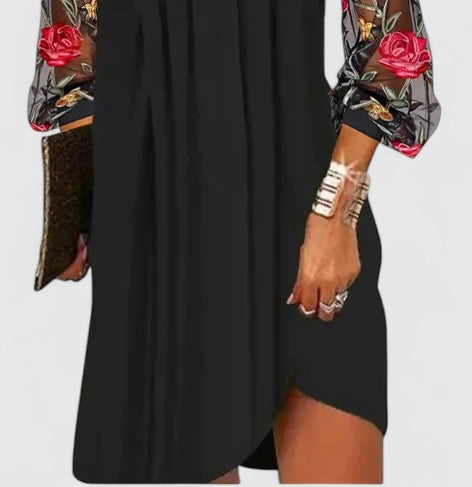 MARTHA – ELEGANTE ABITO SHIFT RICAMATO