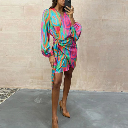Maja™ | Abito stampato elegante e alla moda