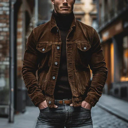 Joris™ | Giacca in corduroy retro