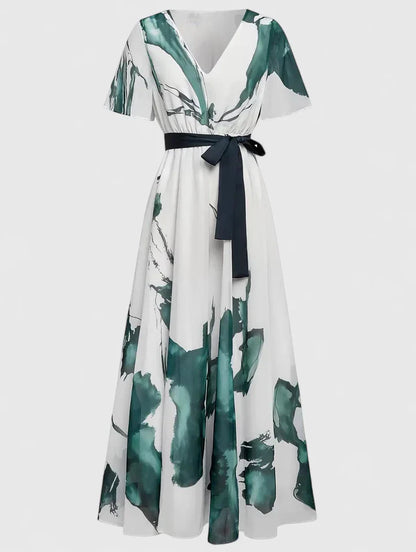 TATIANA – ELEGANTE MAXI ABITO A PORTA