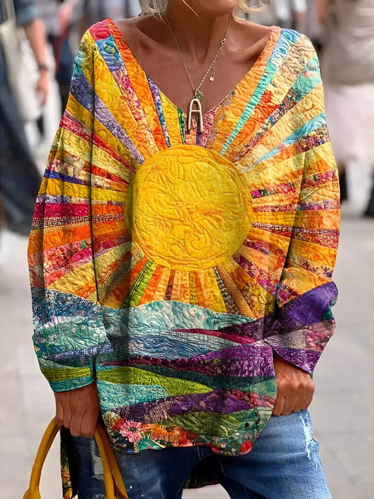 Thea™ | Blusa colorata e vivace