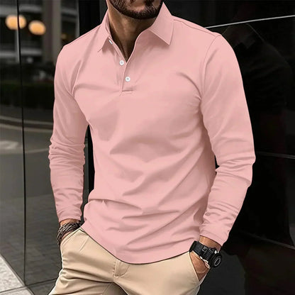 Friedrich™ | Polo casual a maniche lunghe