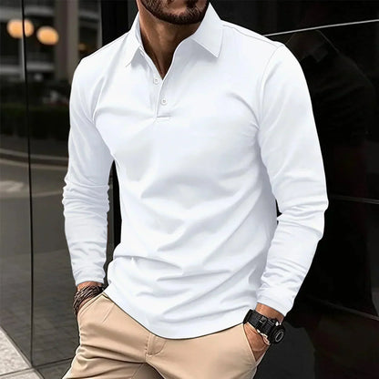 Friedrich™ | Polo casual a maniche lunghe