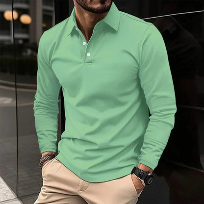 Friedrich™ | Polo casual a maniche lunghe