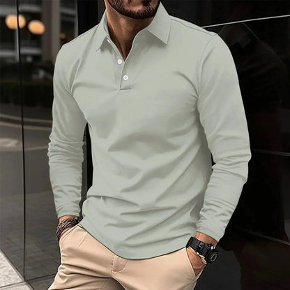 Friedrich™ | Polo casual a maniche lunghe