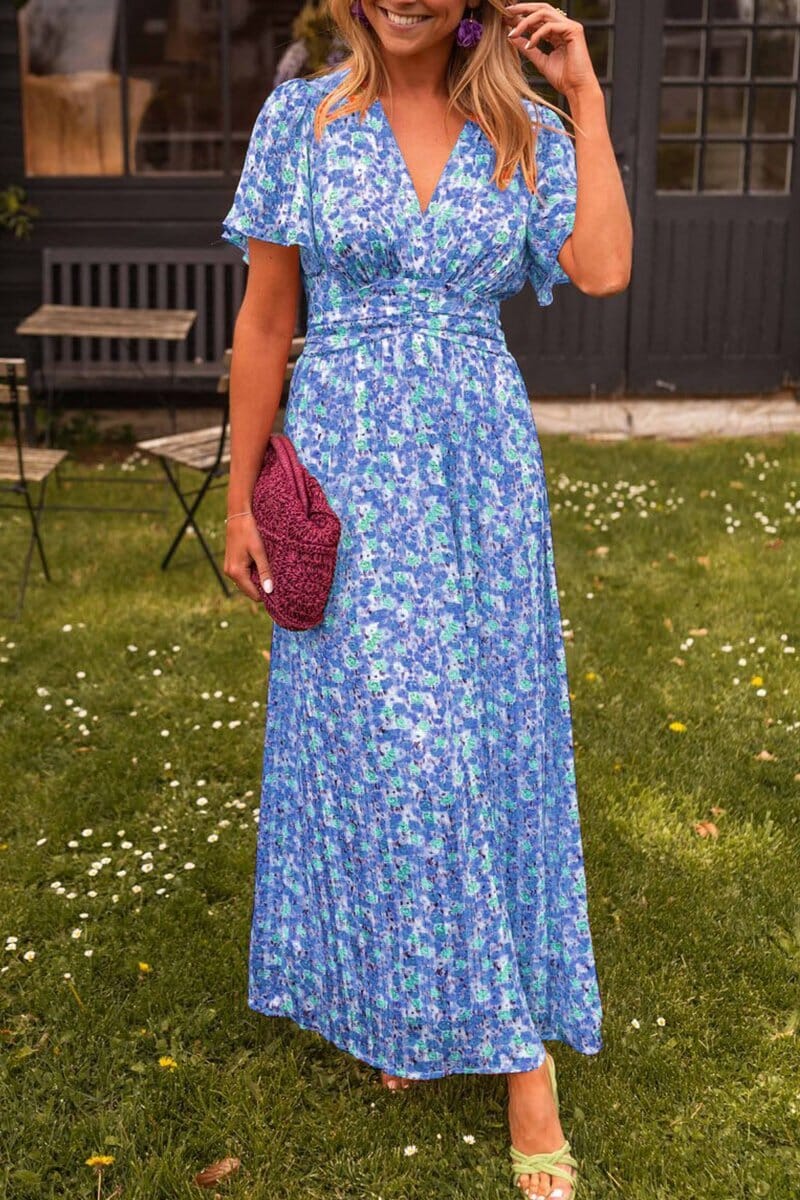 Lilian™ | Elegante Maxi-abito con scollo a V