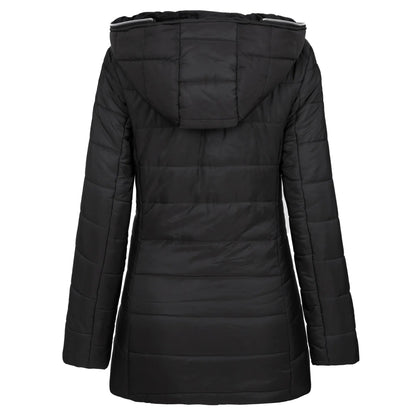 VALERIA – ELEGANTE GIACCA INVERNALE CON CAPPUCCIO