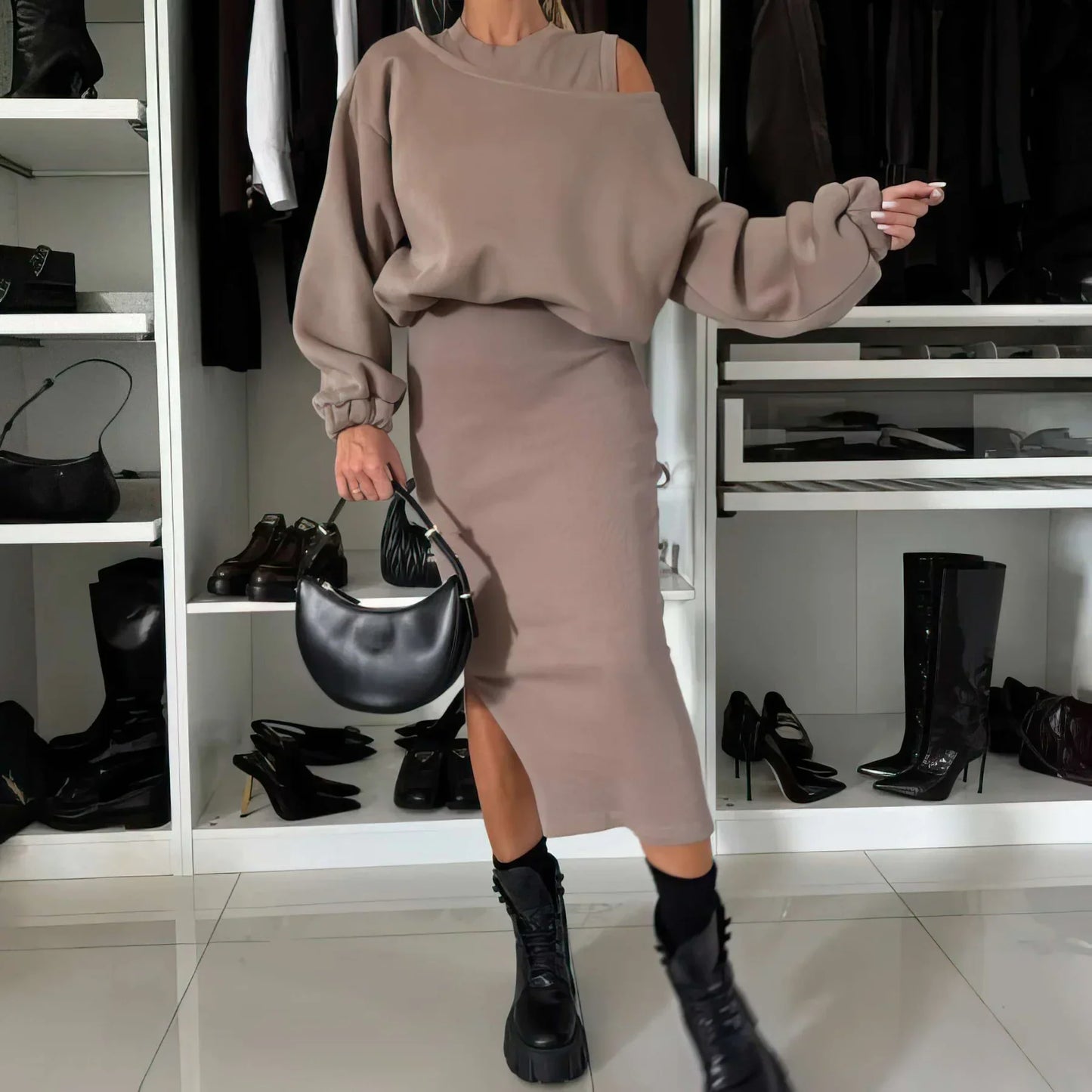 Set Isla Vestito & Maglione!