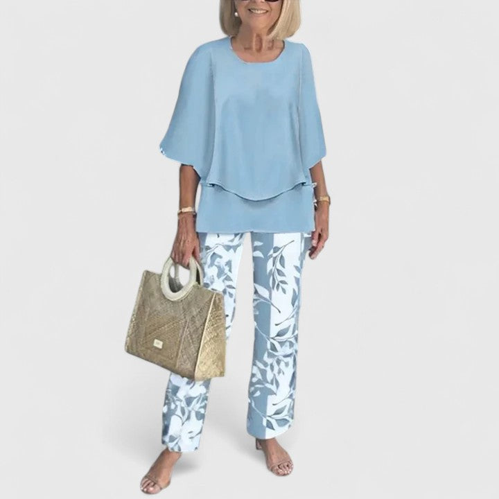 MIREILLE – BLUSA LEGGERA A STRATI