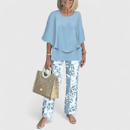MIREILLE – BLUSA LEGGERA A STRATI