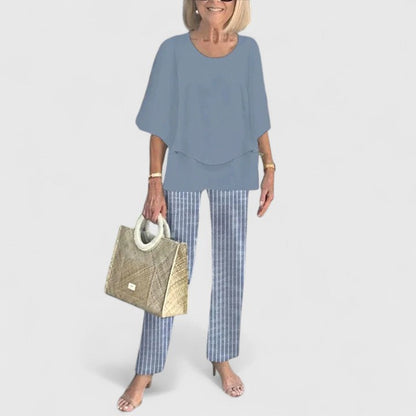 MIREILLE – BLUSA LEGGERA A STRATI