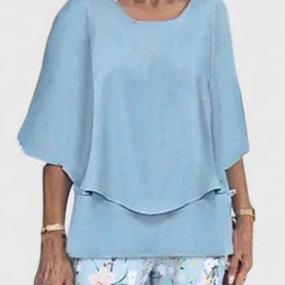 MIREILLE – BLUSA LEGGERA A STRATI