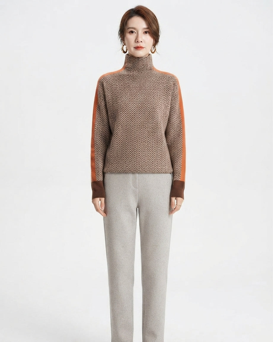 MAGLIONE A RIGHE DA DONNA
