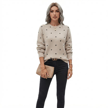MAGLIONE A RIGHE VERDE DA DONNA