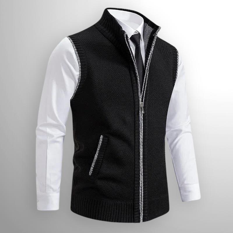 ALEXANDER – GILET CLASSICO CON ZIP