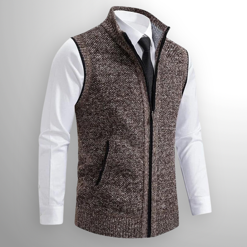 ALEXANDER – GILET CLASSICO CON ZIP