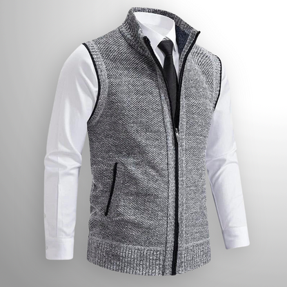 ALEXANDER – GILET CLASSICO CON ZIP