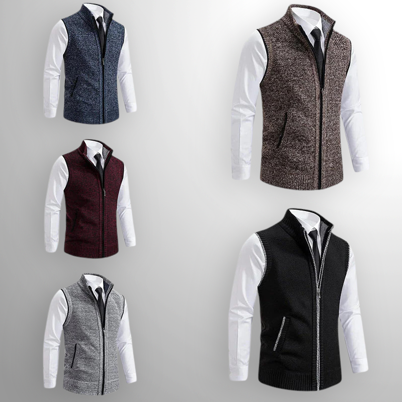 ALEXANDER – GILET CLASSICO CON ZIP