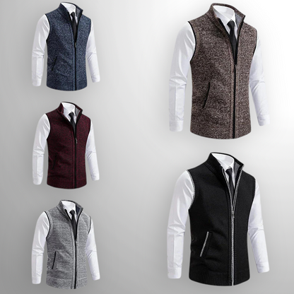 ALEXANDER – GILET CLASSICO CON ZIP