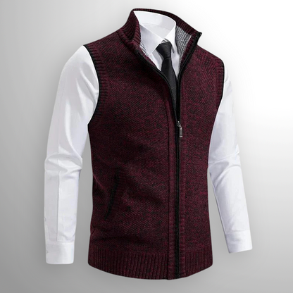 ALEXANDER – GILET CLASSICO CON ZIP